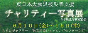 チャリティー写真展ロゴ